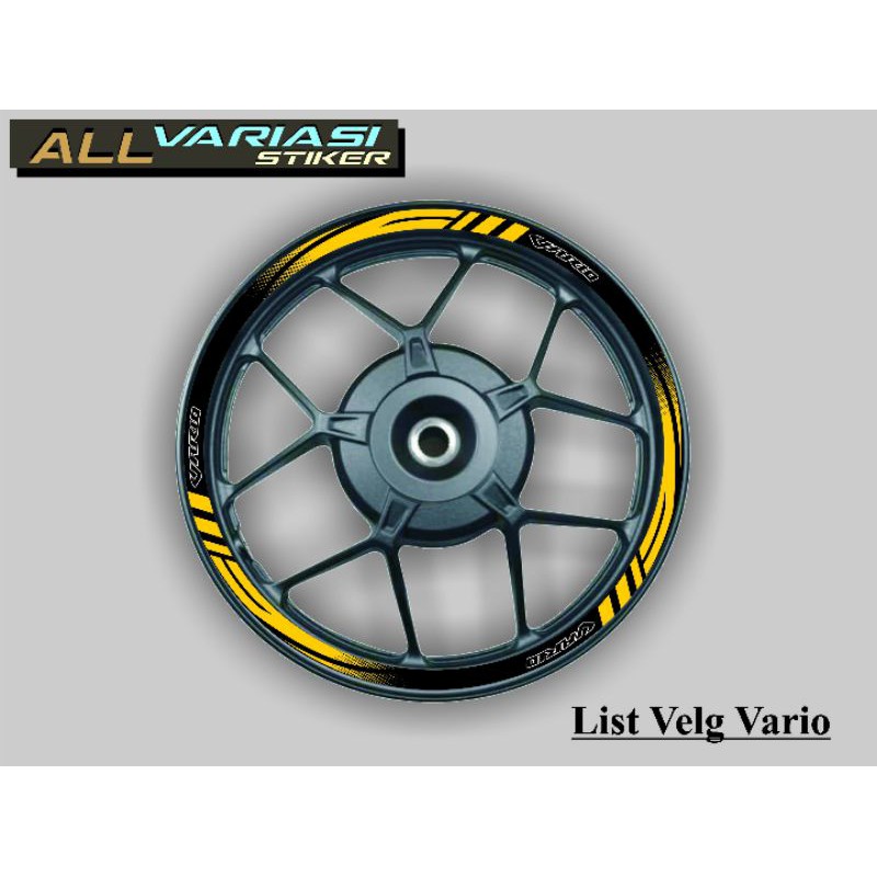 List velg Vario Variasi