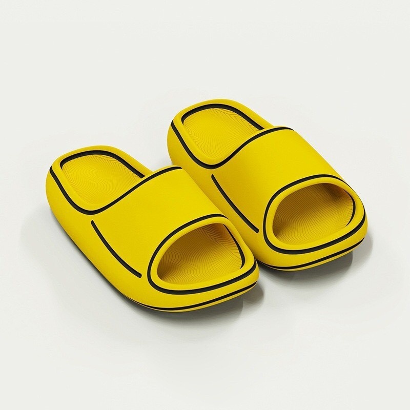Sandal Selop anak Ringan | Slippers Rubber Kids Yellow