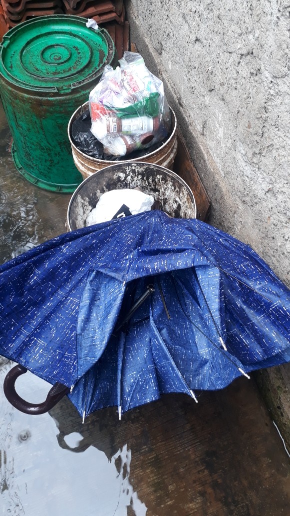 Loko Payung Tongkat Panjang Abstrak Elegant Fancy Gift Minimalis