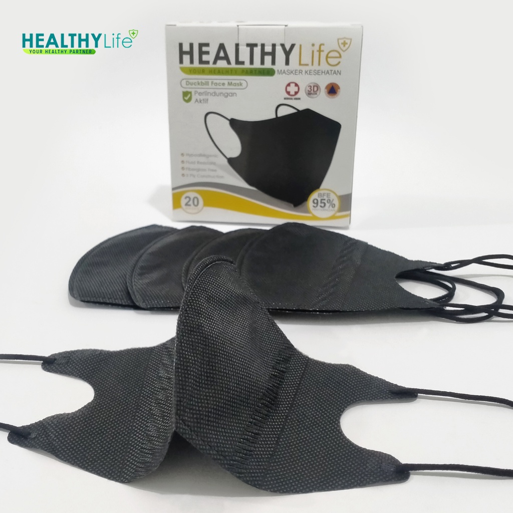 Healthylife Masker Duckbill 3D Masker 3D Masker KN95 3D Masker KN 95 Masker KN95 Duckbill