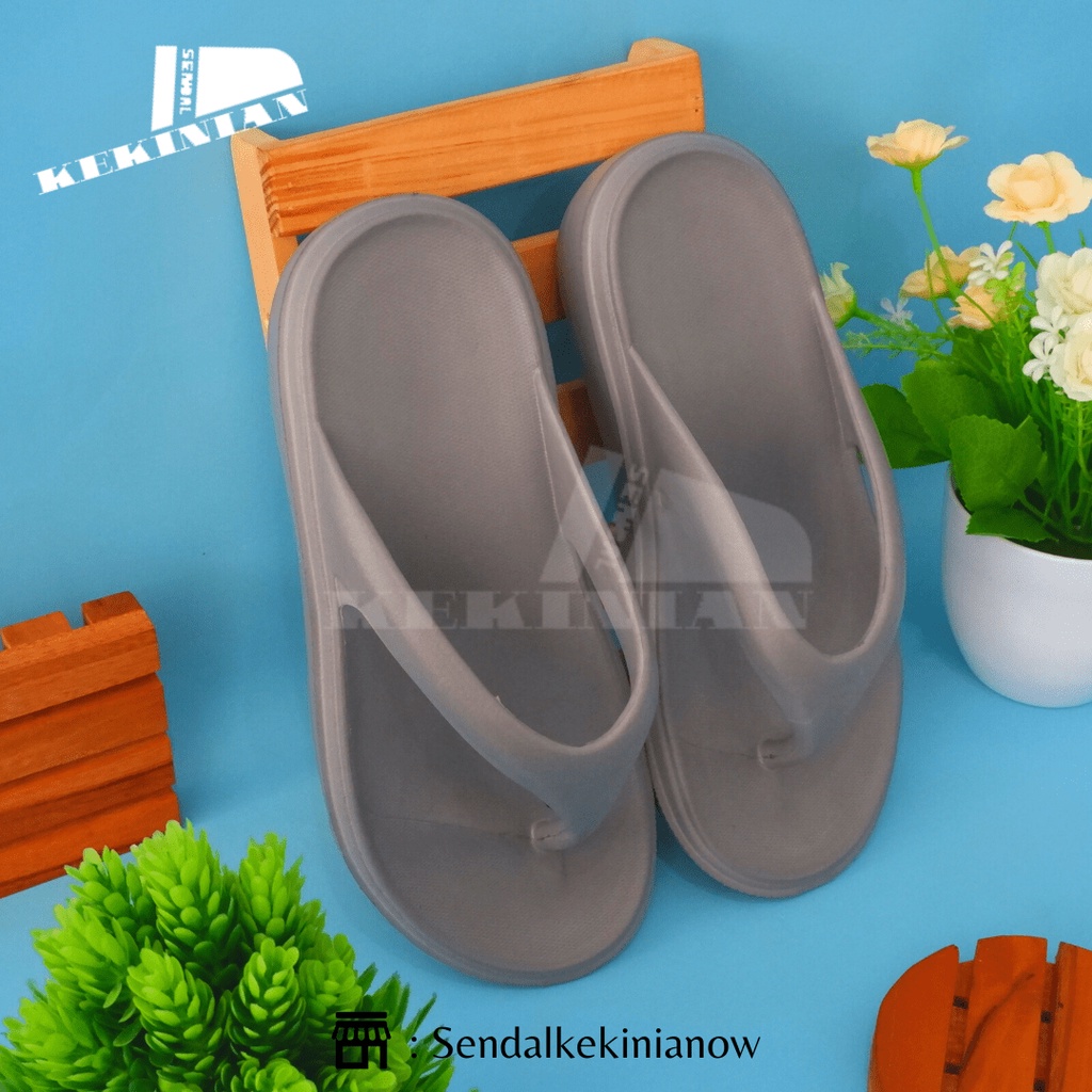 Sandal jepit dewsa/ sandal jepit pria Karet rumah outdoor