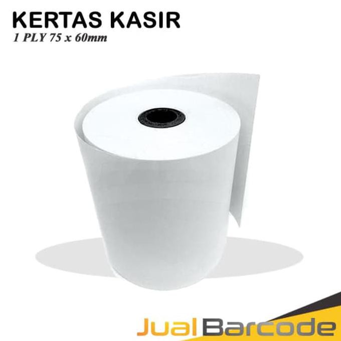 

Buruan Serbu] Kertas Struk Hvs 1Ply 75X60 Untuk Printer Kasir Dot Matrix 75X60Mm