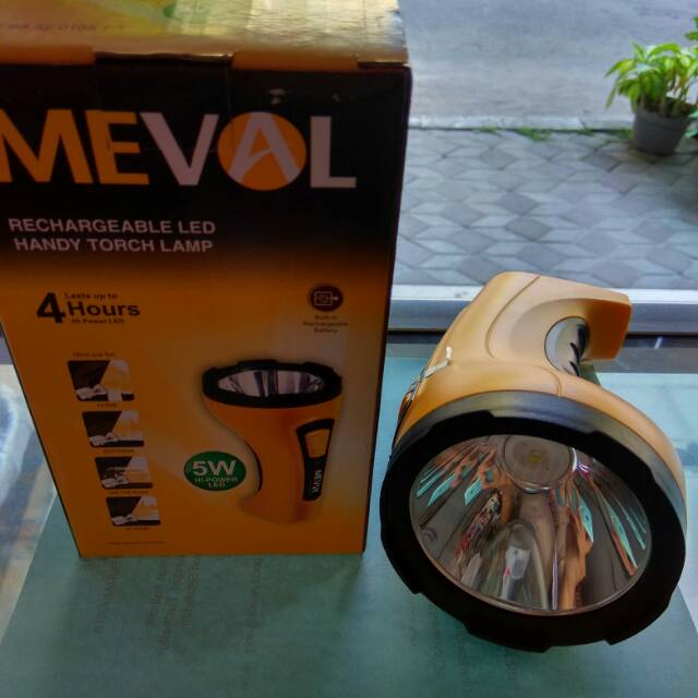 Senter led meval 5w