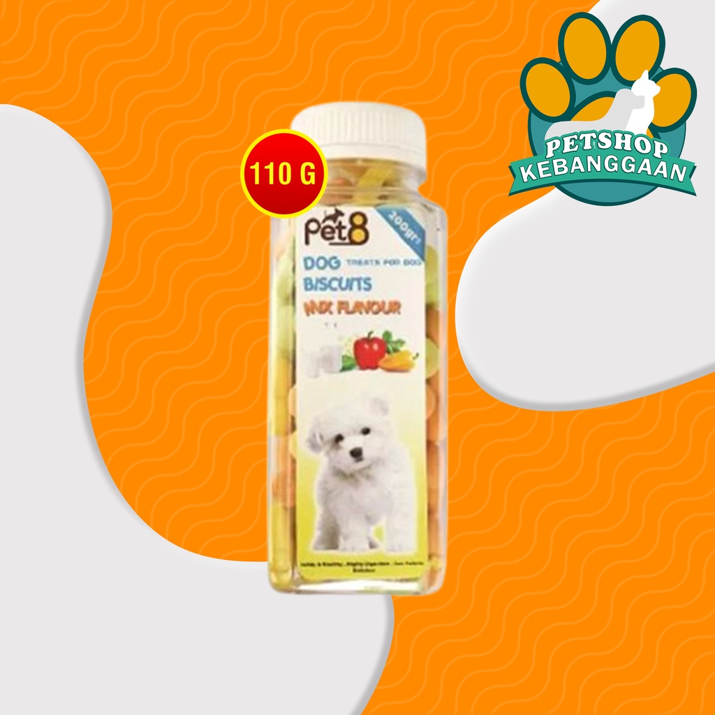 Dog Snack Biscuit Biskuit Cemilan Anjing Adult Puppy 110 Gram