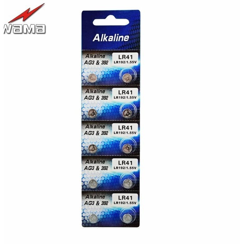 BATERAI BATTERY BUTTON CELL AG3 LR41 L736 392 SR736 V36A 192 BATRE JAM