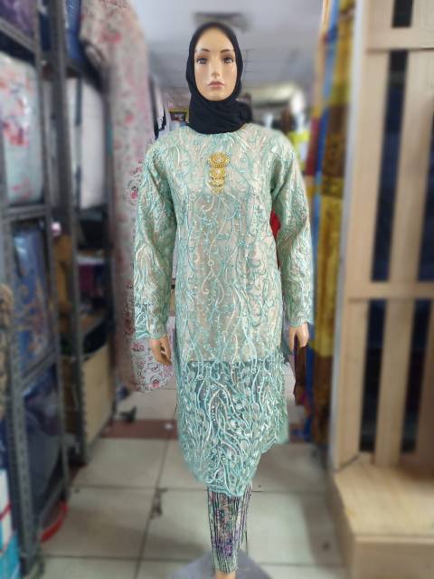 ATASAN TUNIK TULLE/KEBAYA KONDANGAN/KEBAYA MUSLIM