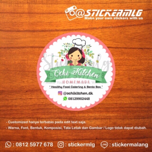 

Sticker Label Produk 060
