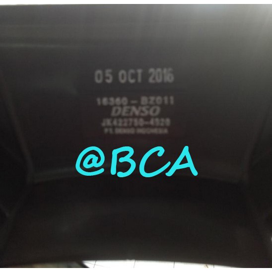 Extra Fan Avanza Xenia Lama Manual ORIGINAL DENSO