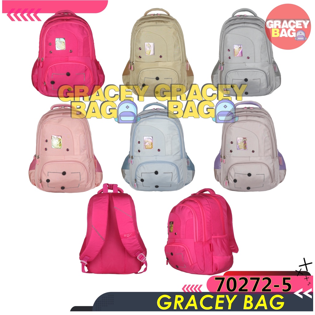 GB-70272 Tas Ransel Anak Perempuan Silvergirl