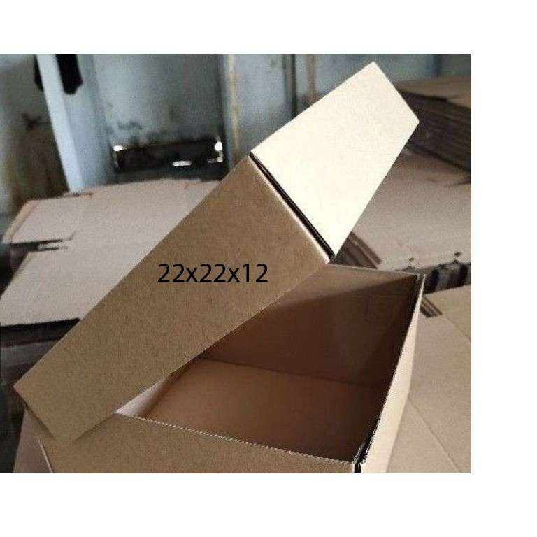 

DUS KUE POLOS Karton Box/Kotak/Kardus Packaging Kue 22x22x12
