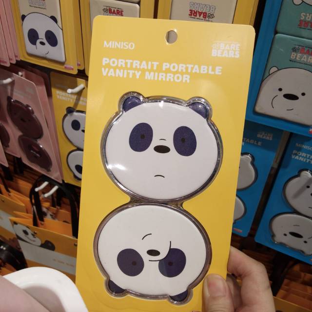 Jual WE BARE BEARS PORTRAIT VANITY MIRROR Shopee Indonesia
