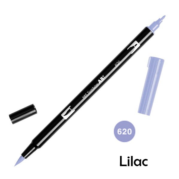 

ABT Tombow Dual Brush Pen - 620 Lilac