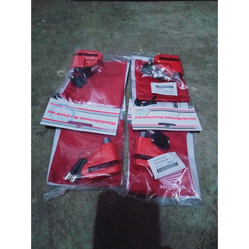 Kunci gembok cakram Honda