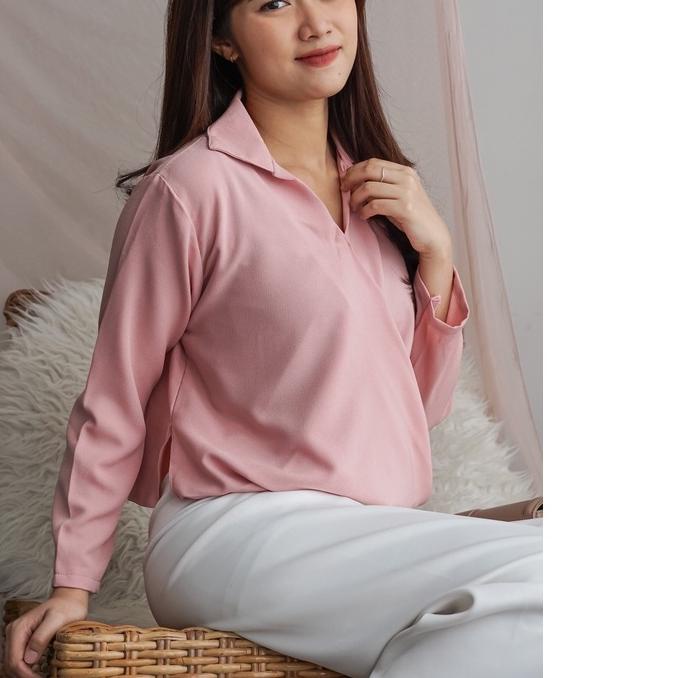 ۞ Severli Rui Crop Blouse ⅍