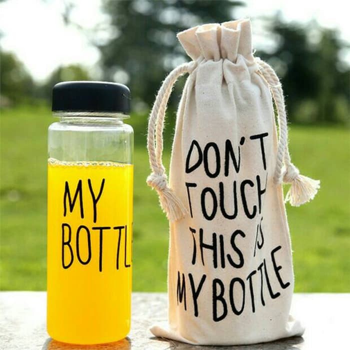 My Bottle Glass / Botol Minum Gelas Kaca Beling Tritan Infused Water