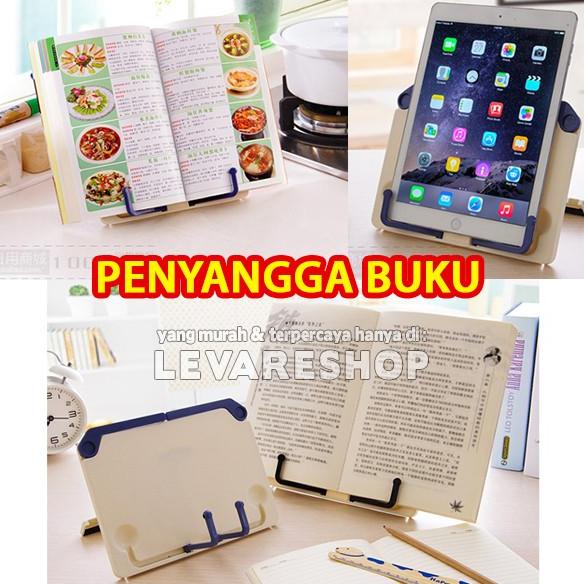 

Office & Stationery | Document Organizer | Penyangga Buku Berdiri + Tuas Penahan Lembar Halaman Saat Membaca | Best Seller