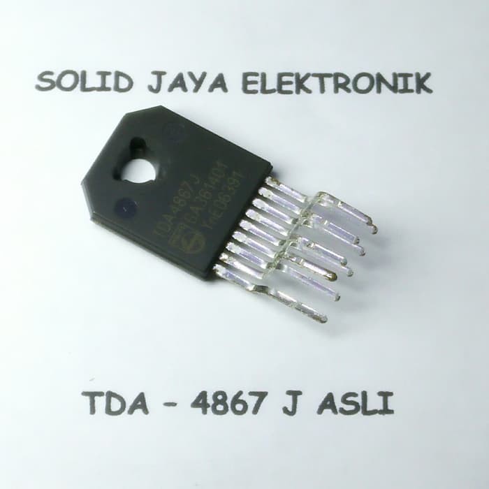 Transistor TDA4867J ASLI ORI - IC TR TA 8467 J TR Vertical Vertikal