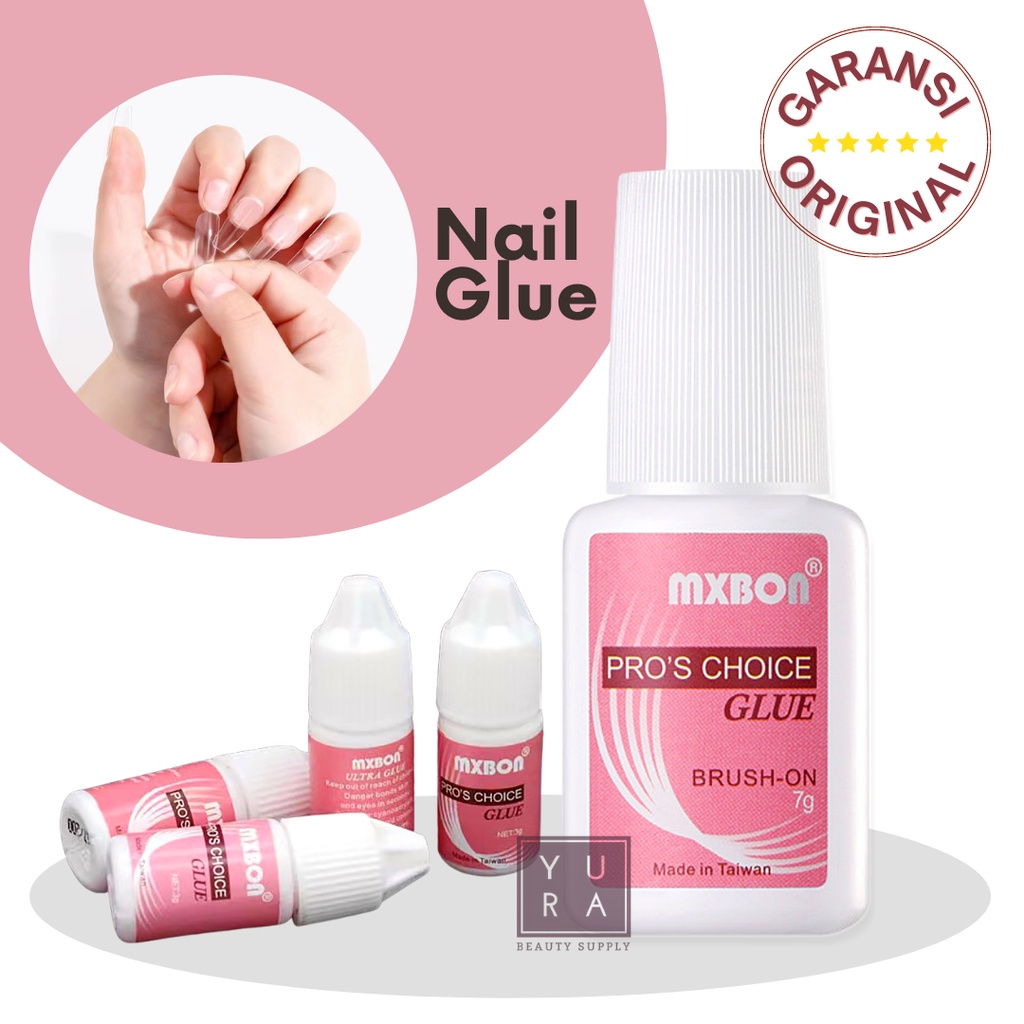 Nail Glue Lem Kuku Palsu Aksesoris MXBON