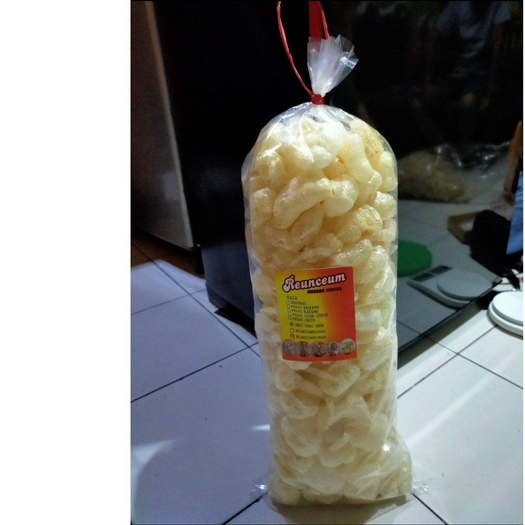 

Dorokdok / kerupuk kulit / kerupuk kulit sapi asli / rambak original 500gr