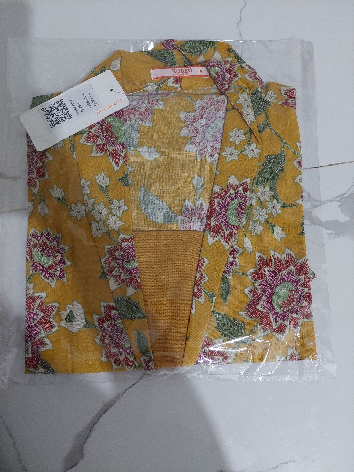 Rodeo - Batik Wanita - Leal Batik - Yellow
