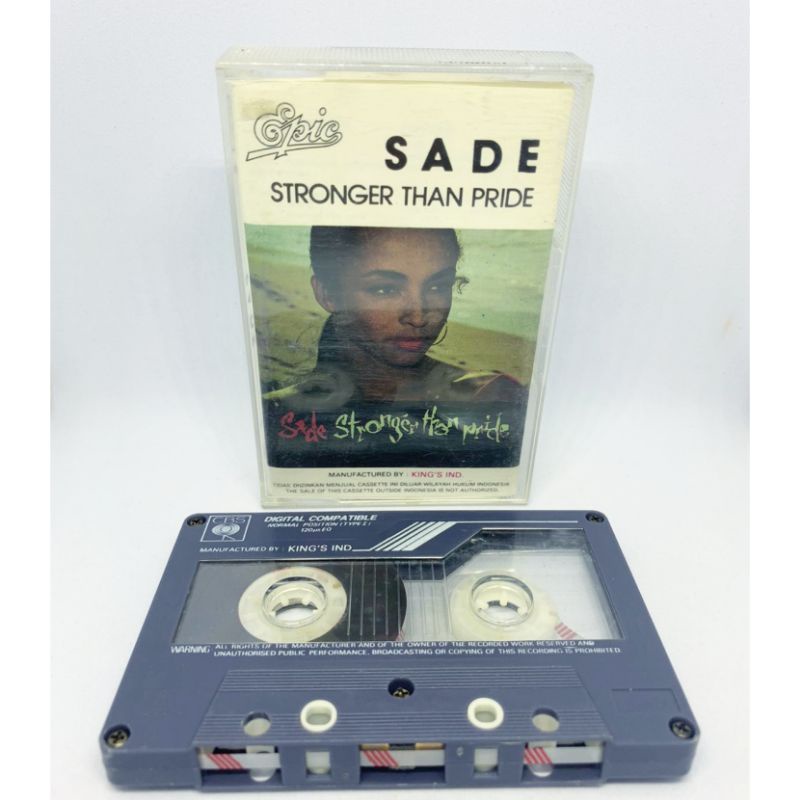 Kaset Pita Sade - Stronger Than Pride