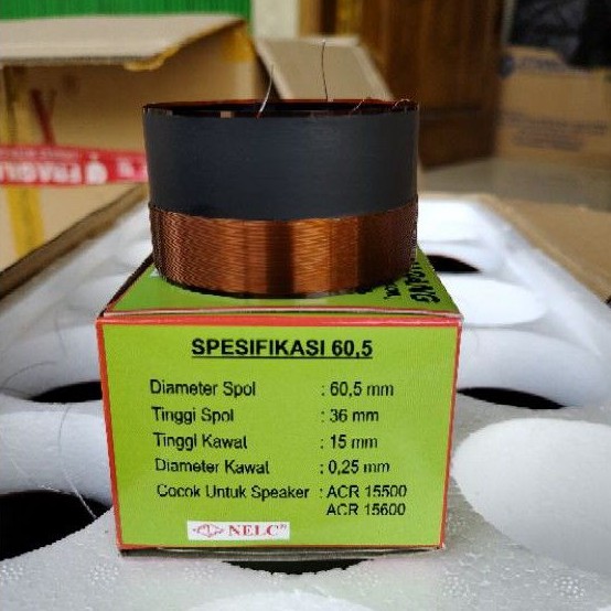 SPOL VOICE COIL SPUL ACR 15600 60,5MM NELC