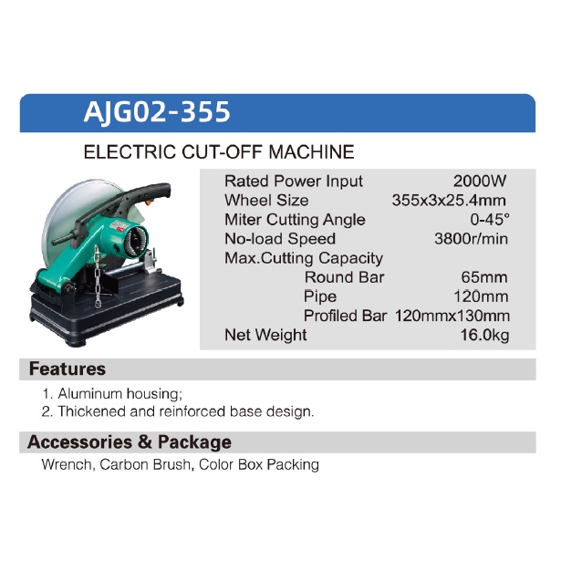 AJG02-355 - DCA Cut Off Machine