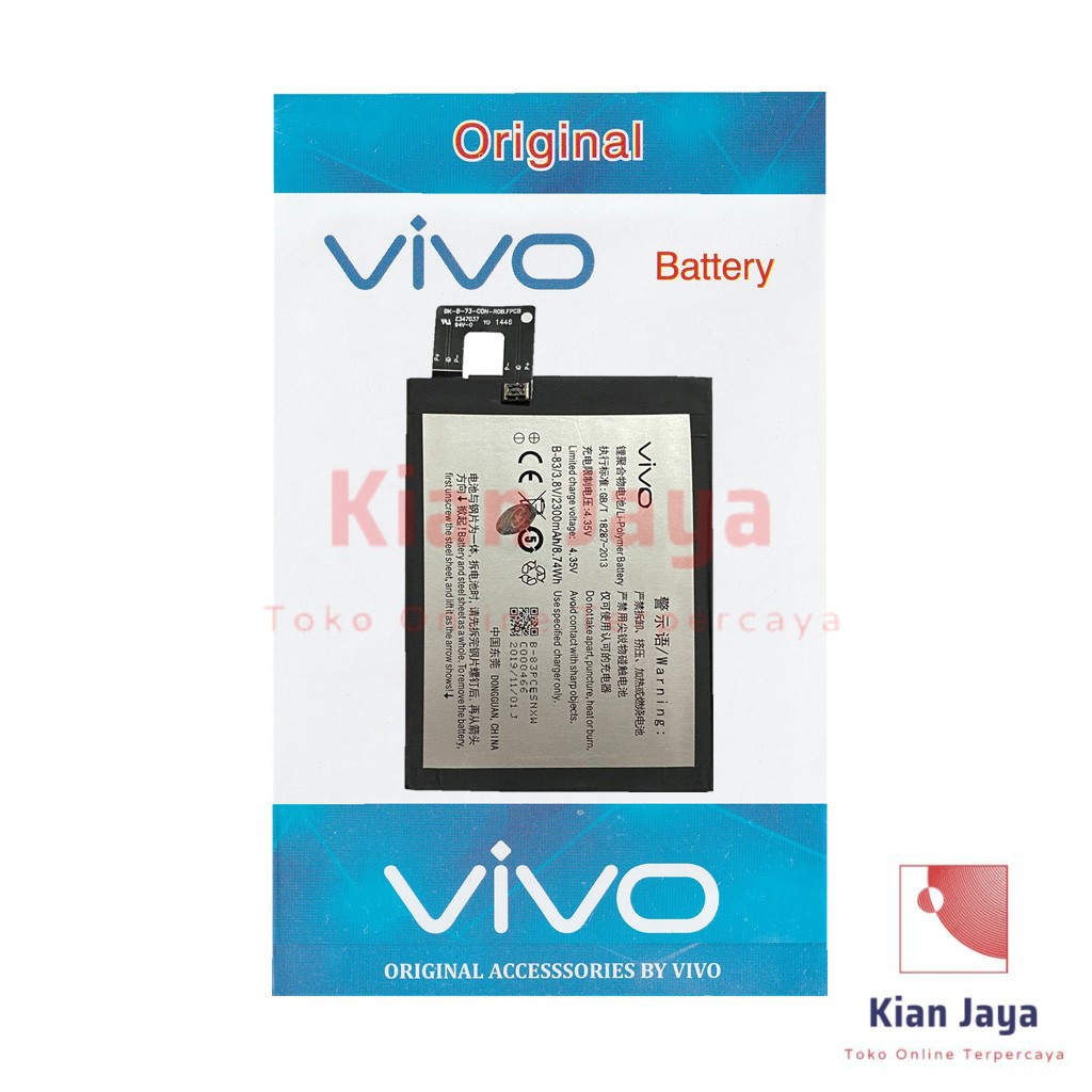 Baterai Original Vivo Y35 / B-83 Batre Batrai battery Hp B83 100% Ori