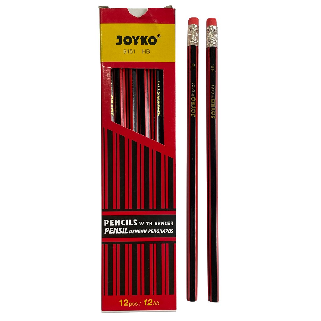 Jual Pensil HB Joyko 6151 / 1 BOX 12 PCS | Shopee Indonesia