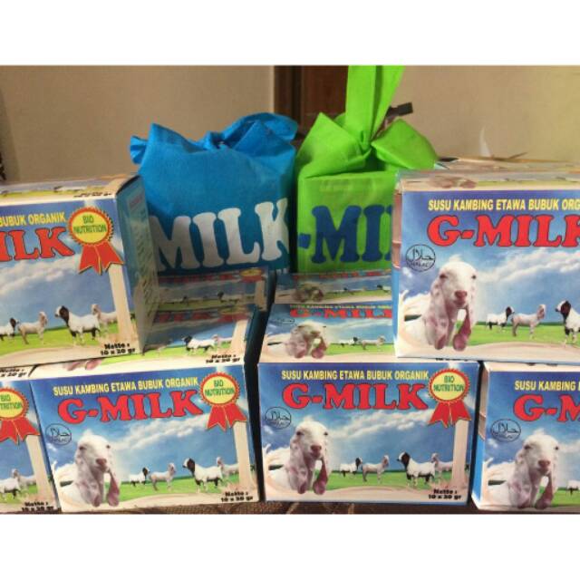 

SUSU KAMBING ETAWA BUBUK ORGANIK GMILK