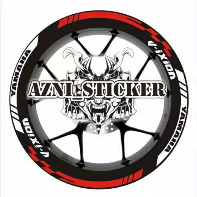 Stiker vixion Sticker velk Stiker velg Yamaha vixion new Yamaha vixion old