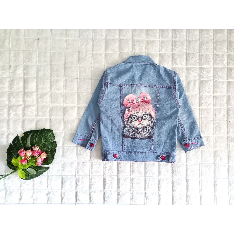 JAKET JEANS ANAK / JAKET LED ANAK