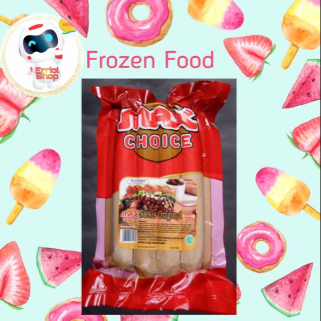 

Max Choice Long Ori 1kg Sosis Original 9pcs
