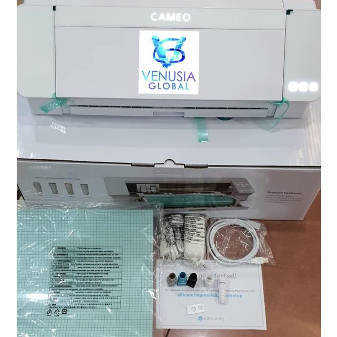 

Mesin Cutting Stiker N Sablon Digital Silhouette Cameo 4 Plus Connect