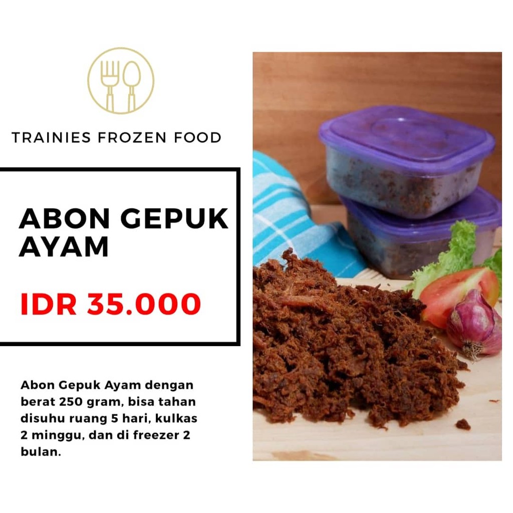 

Abon Gepuk Ayam