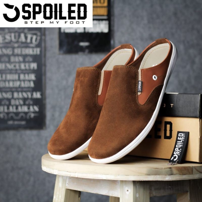 SPOILED✓ SANDAL BUSTONG PRIA - SANDAL SEPATU PRIA - SANDAL SEMI