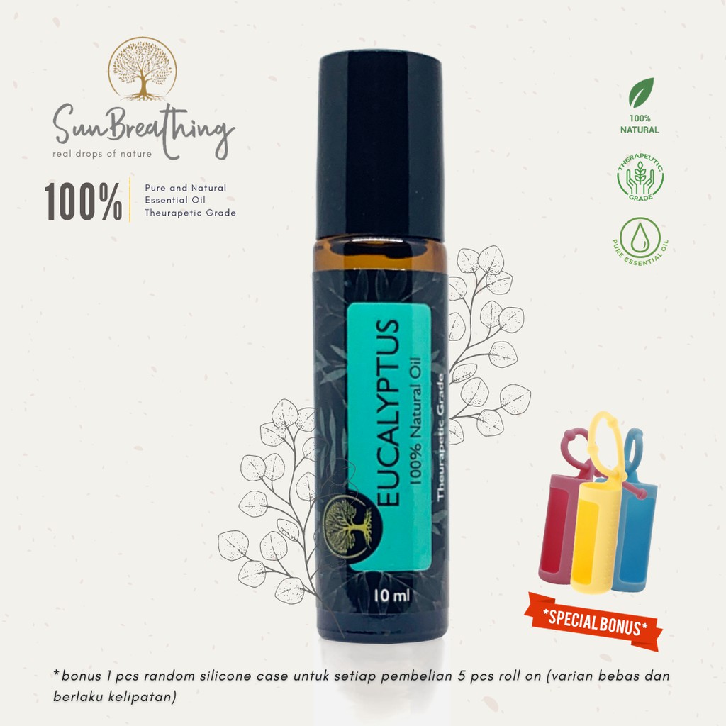 Eucalyptus Roll on Essential Oil - Roll On Eucalyptus murni