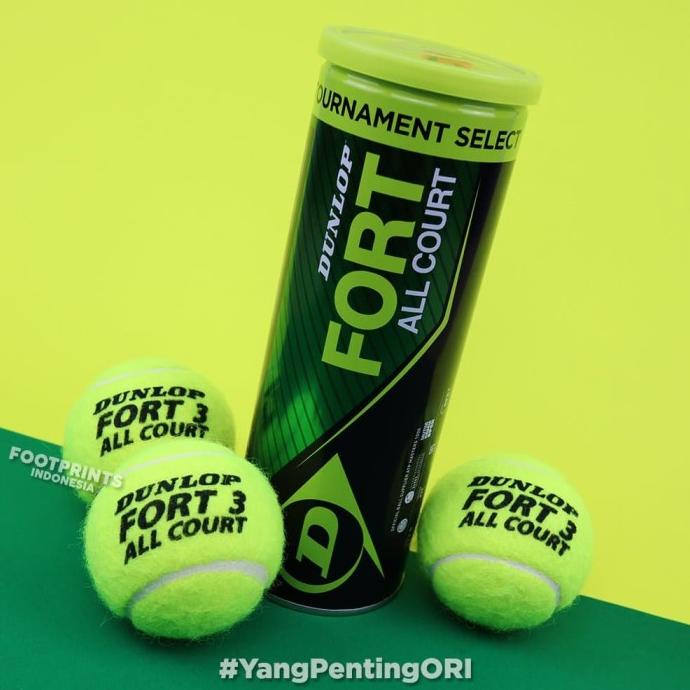 BOLA TENIS DUNLOP/TENIS DUNLOP FORT ISI 3 FORT ORIGINAL
