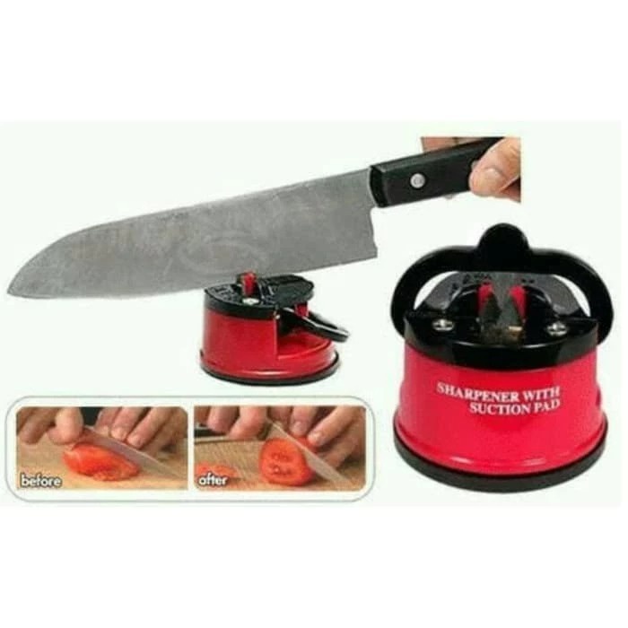 Pengasah Pisau Gunting Asahan Pisau / Knife Sharpener With Suction Pad