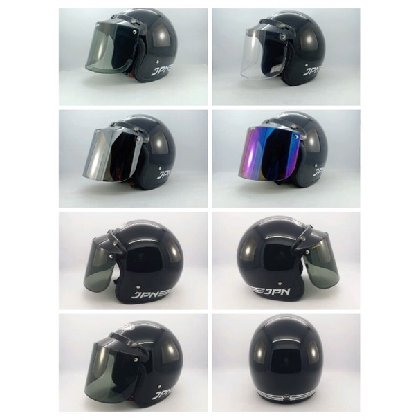 Helm Bogo JPN Original Black Glossy