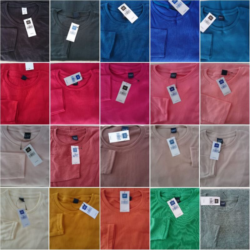 KAOS GAP BAHAN RIB #gap #kaos
