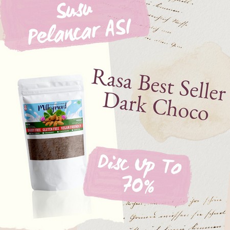 [BELI 2 GRATIS 1] Pelancar Asi Booster Milkymond Almond Powder Milk Premium Almond California Variant Coklat Coffe &amp; Milk Tea