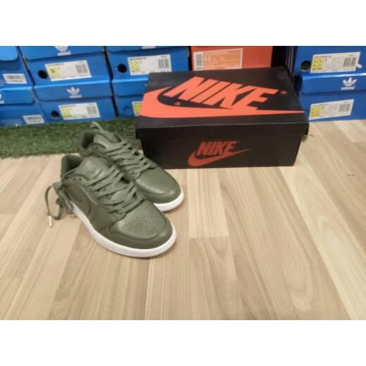 NIKE AIR JORDAN 1 LOW GREEN WHITE