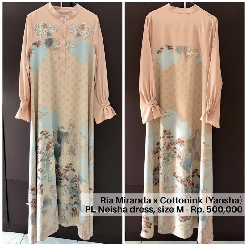 [BOOKED MAMA AZZAM] RiaMiranda | Ria Miranda x Cottonink Neisha dress