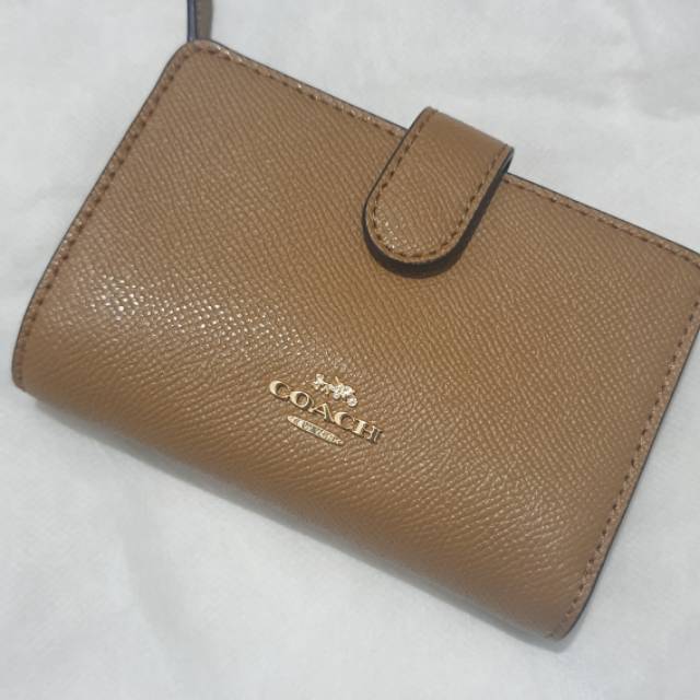 New Original Coach wallet medium zip