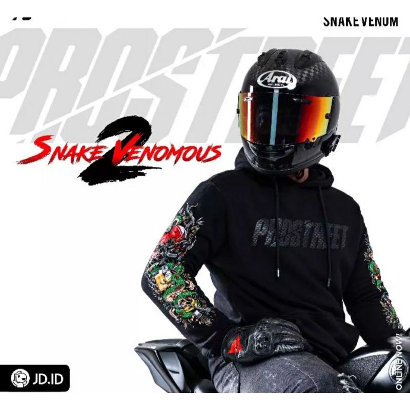 HOODIE PROSTREET SNAKE VENOM V.2 || ORIGINAL