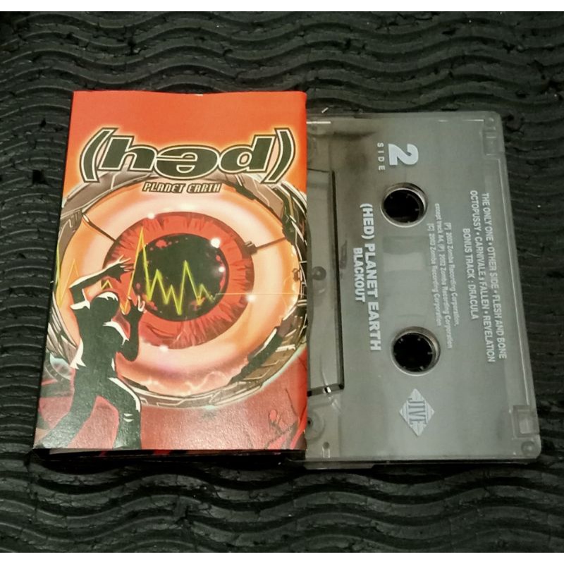 Kaset Pita Cassette Tape HED Planet Earth - Black out - Nu Metal