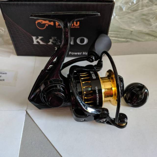 Reel Fugu Kano 1000 12 Plus 1 Ball Bearing Power Handle