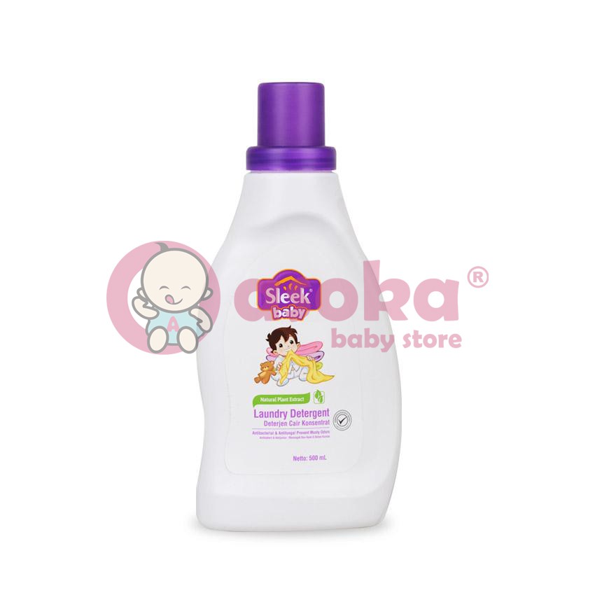 Sleek Baby Laundry Detergent Botol 500ml ASOKA