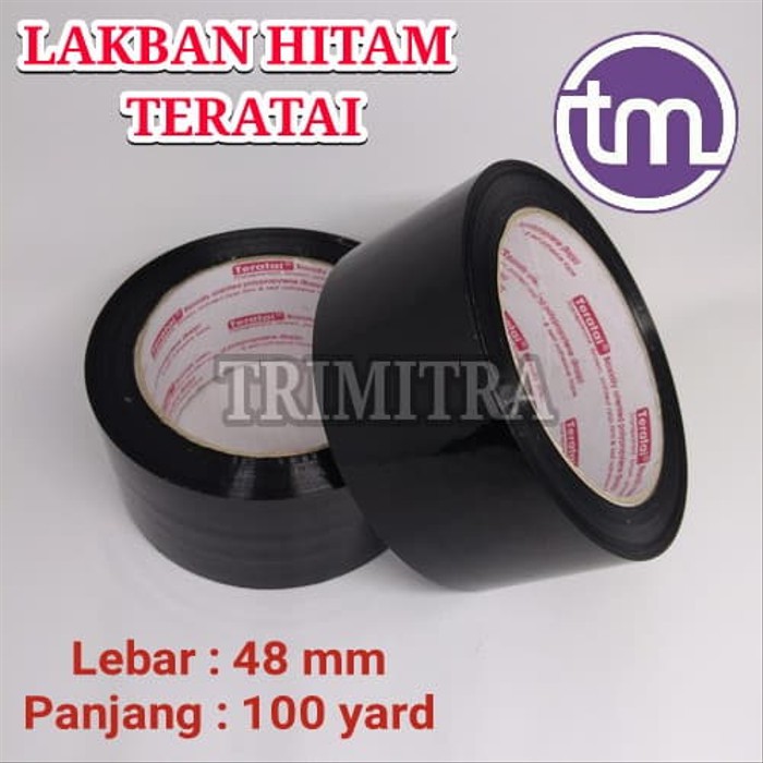

Eksklusif ISOLASI HITAM TERATAI LAKBAN SELOTIP SOLASI OPP PLASTIK WARNA HITAM Promo